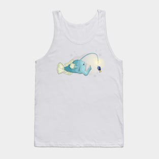 Angler fish from the abyss Tank Top